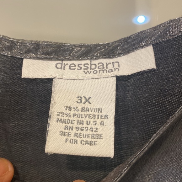 Dress Barn size 3X tank top good condition - Picture 3 of 3